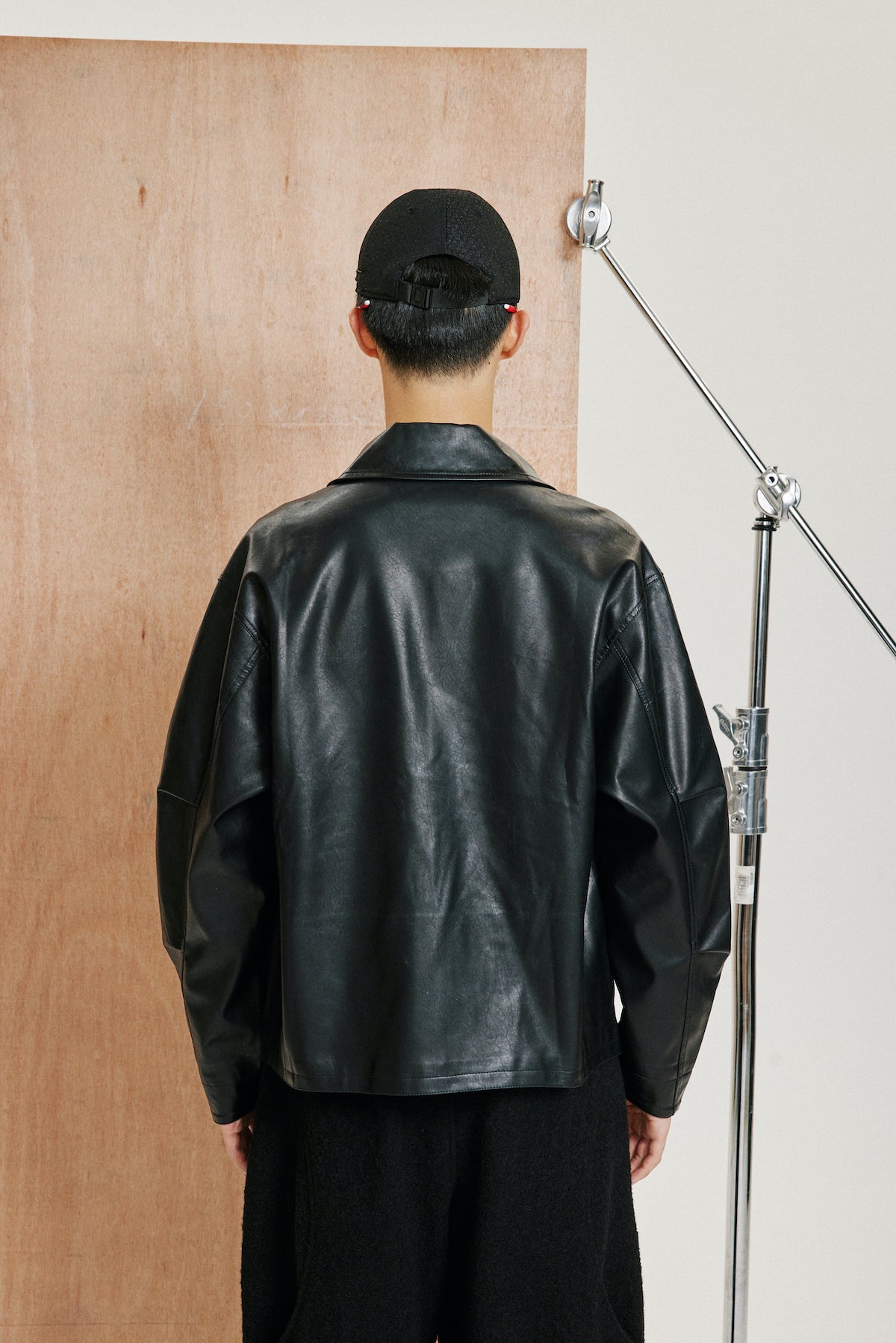 environe / OL12 MILITARY LEATHER JACKET