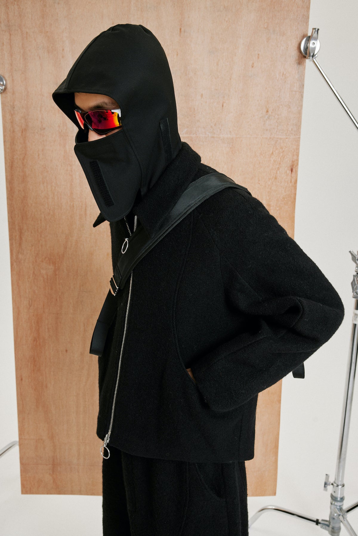 environe / OL13 WAVE WOOL JACKET