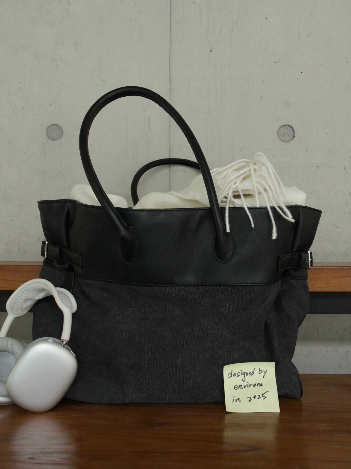 environe / A16 BELTED TOTE BAG