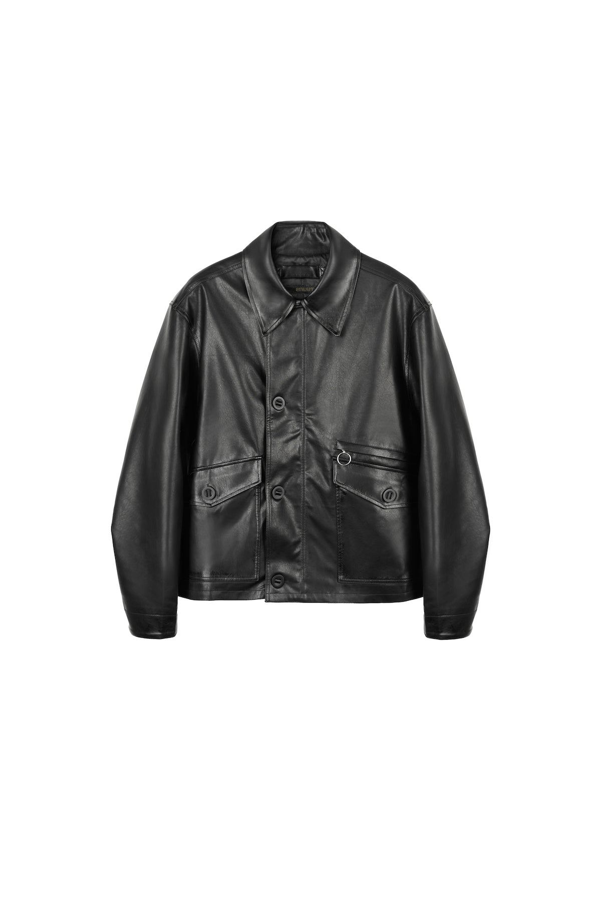 environe / OL12 MILITARY LEATHER JACKET