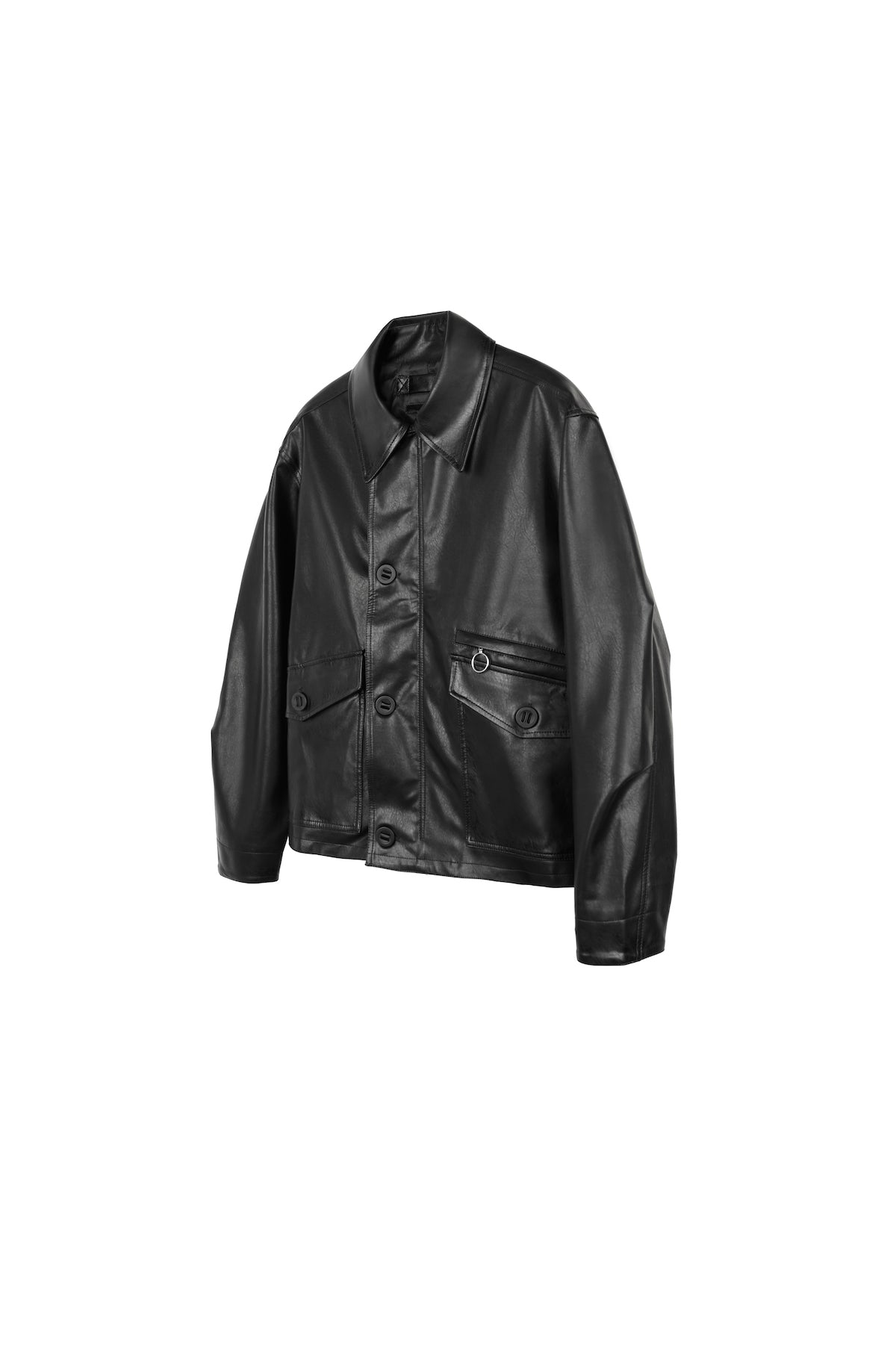 environe / OL12 MILITARY LEATHER JACKET