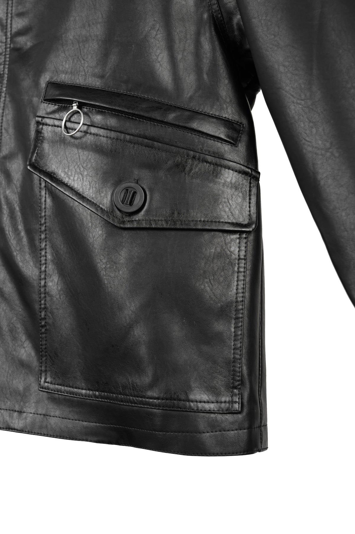 environe / OL12 MILITARY LEATHER JACKET