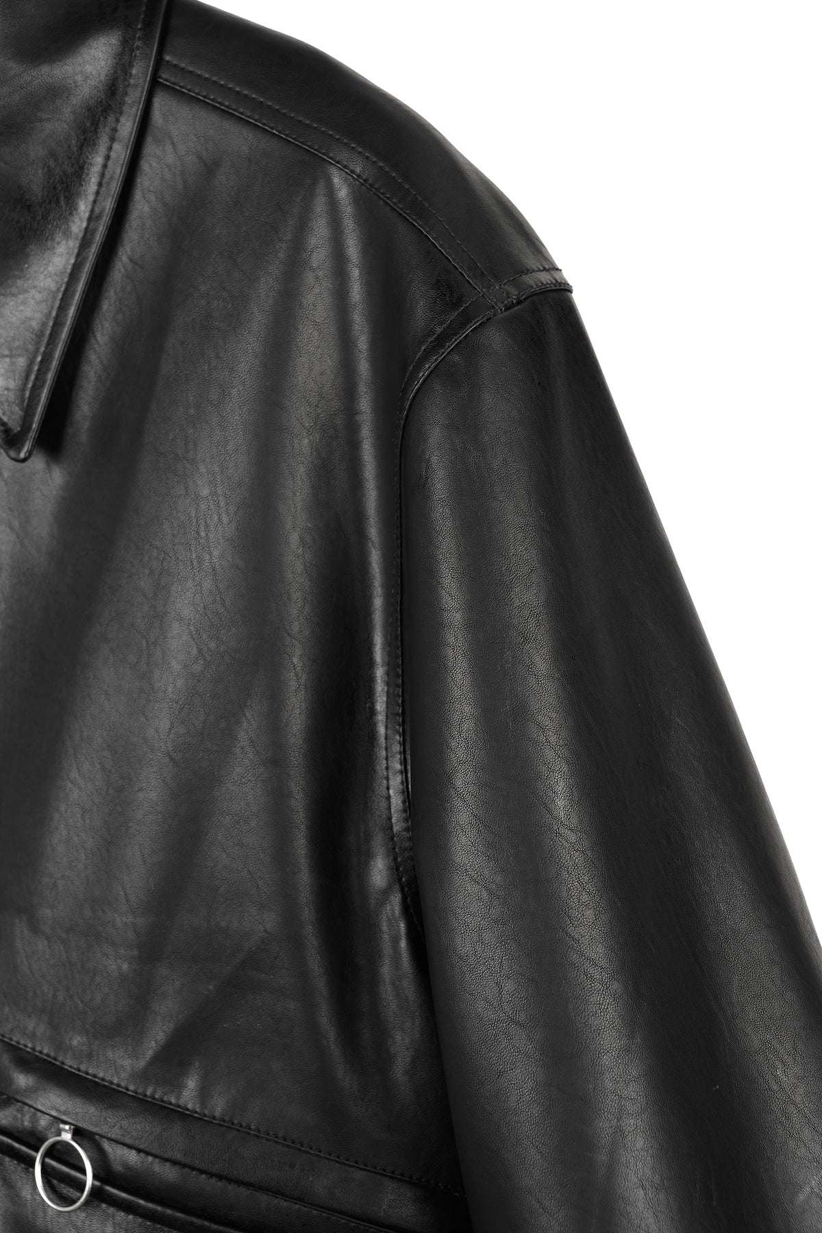 environe / OL12 MILITARY LEATHER JACKET