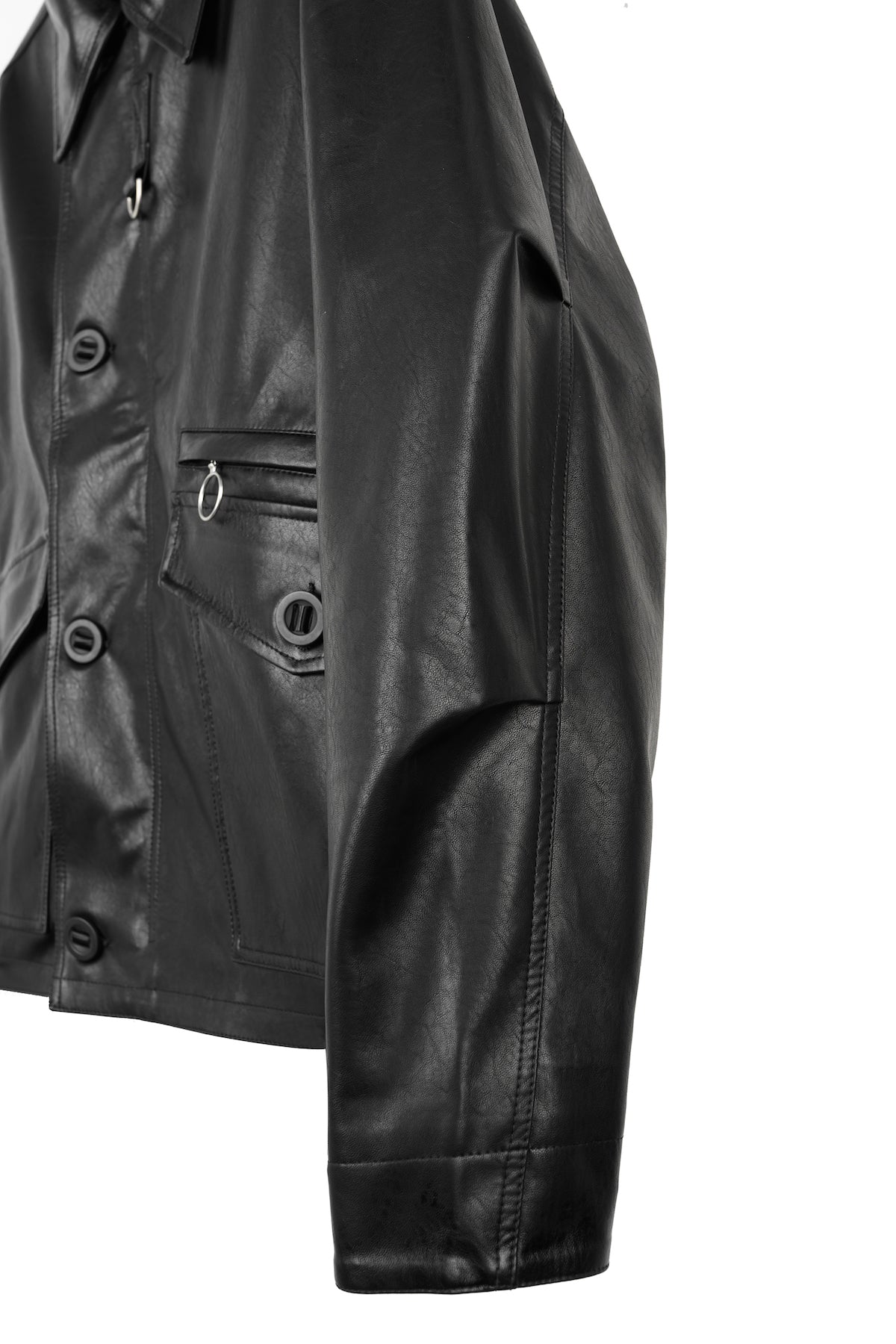 environe / OL12 MILITARY LEATHER JACKET