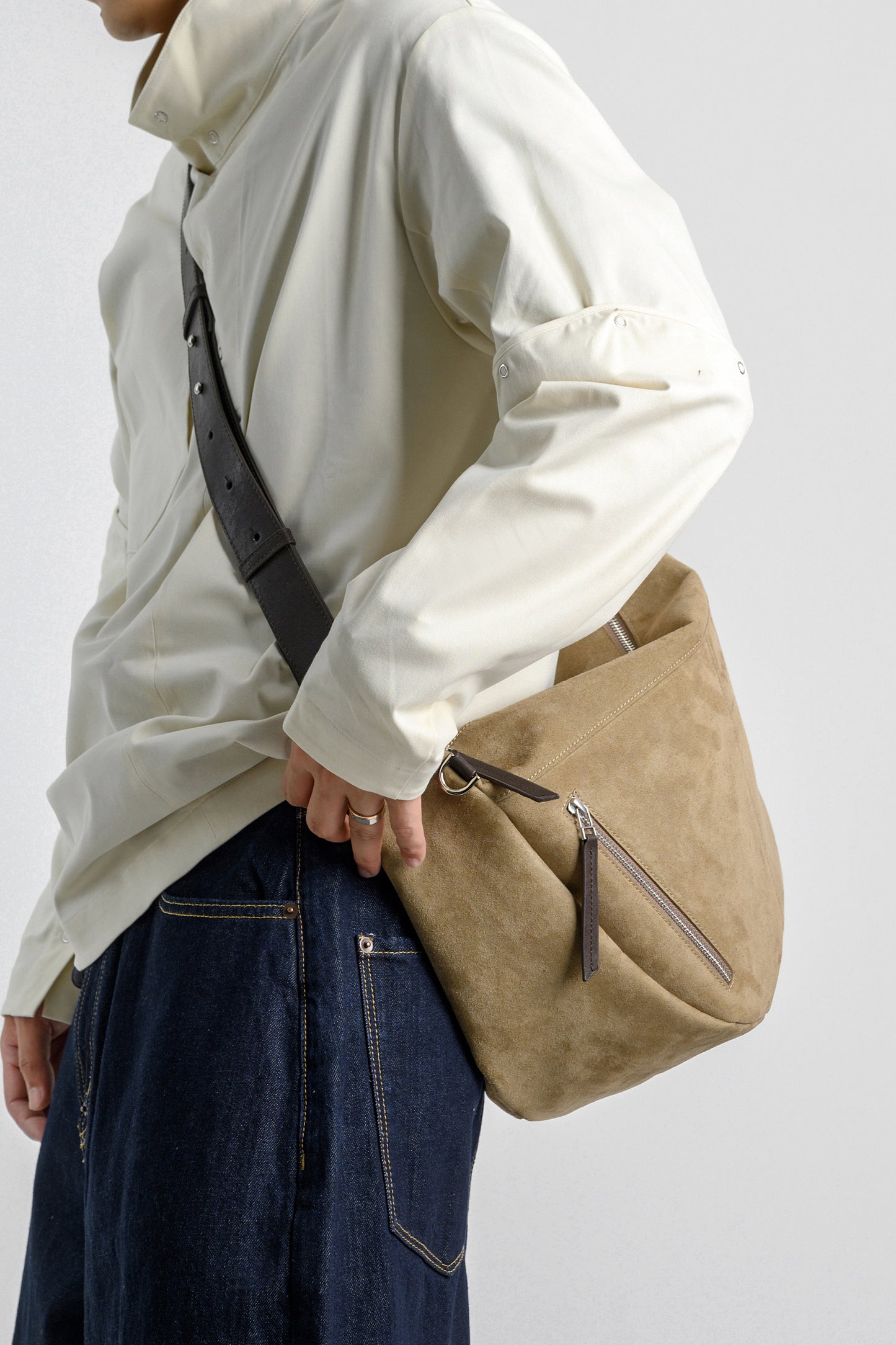 environe / A18 SUEDE DUMPLING BAG