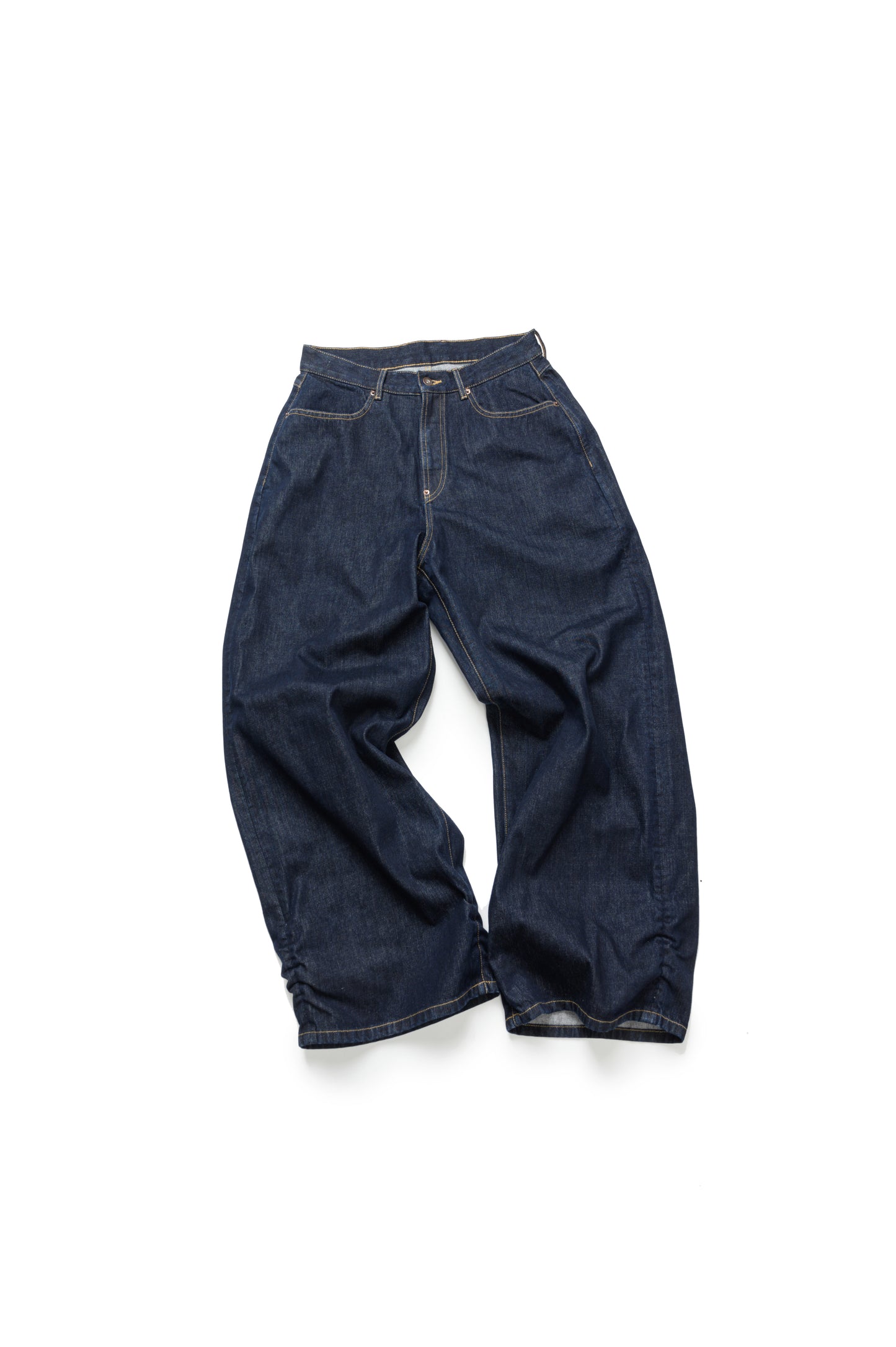 environe / P19 BAGGY INDIGO JEANS